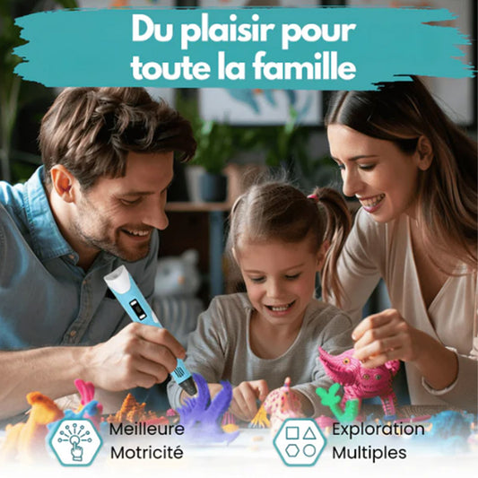 Stylo Magique 3D CreaKid™