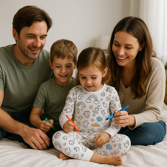 Pyjama Magique à Colorier